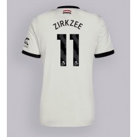 Camiseta Manchester United Joshua Zirkzee #11 Tercera Equipación 2024-25 manga corta